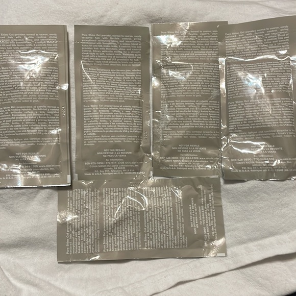 Lot#3 Nioxin Pure Shine Gel (Smoothing Reflectives) 5(0.5oz) Minimal Damages - Picture 2 of 2
